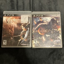 Venetica + Lost Planet 2; Sony PlayStation 3 PS3 both complete w/manuals CIB