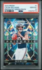 2024 PANINI PRIZM PRIZMATIC GREEN PRIZM #1 CALEB WILLIAMS PSA 10