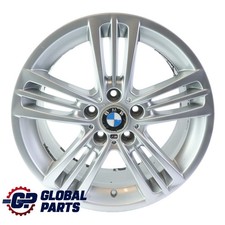 BMW X3 F25 X4 F26 Silver Wheel Rim Alloy 18" M Star Spoke 8J ET:43 7844249