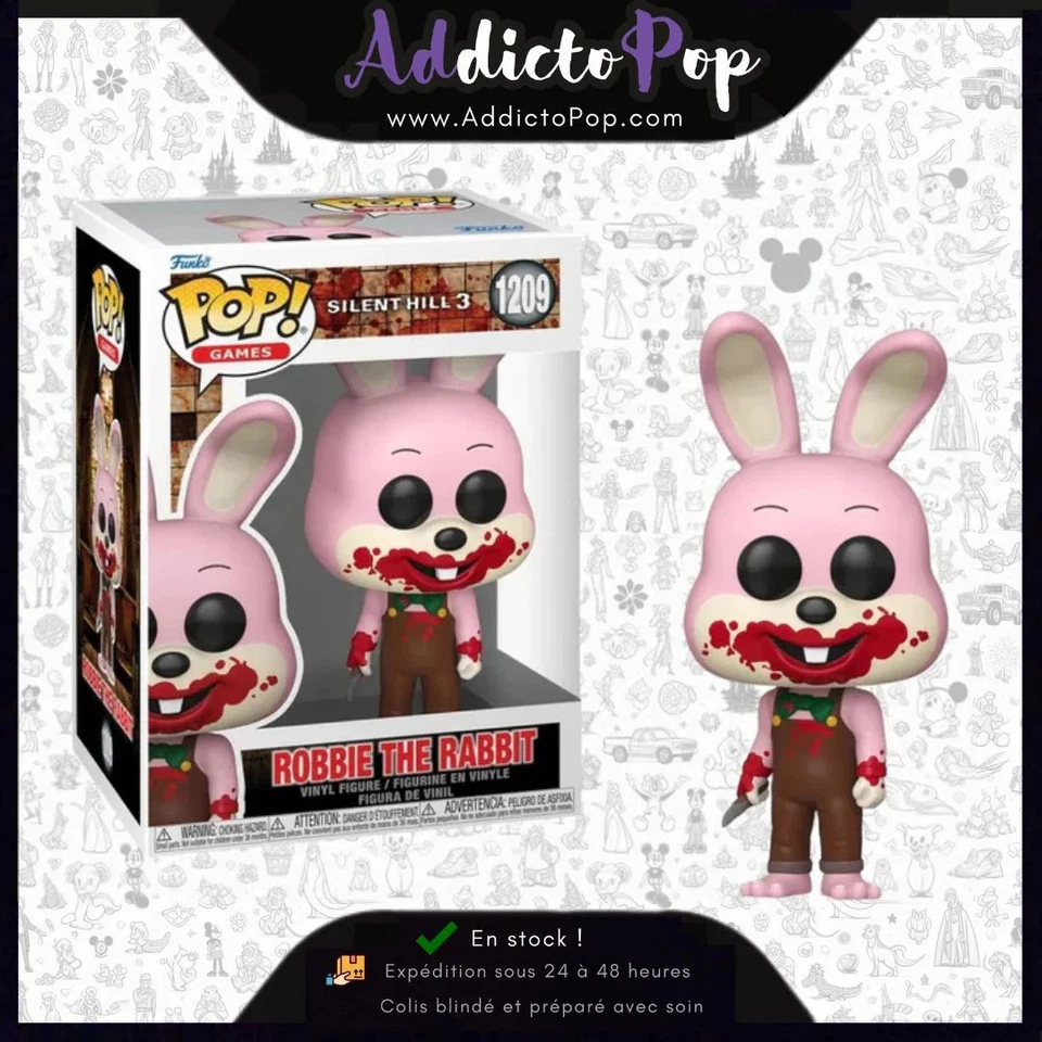 Funko Pop Silent Hill 3 1209 - Robbie The Rabbit