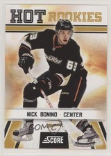 2010-11 Score Hot Rookies Nick Bonino #523 rk1
