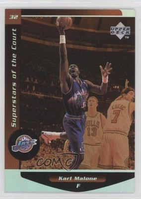 1998-99 Upper Deck Ovation Superstars of the Court Karl Malone #C4 HOF 0e5