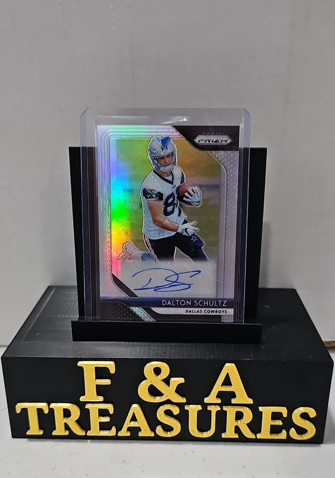 Dalton Schultz Panini Prizm Rookie Autographs #DS Base