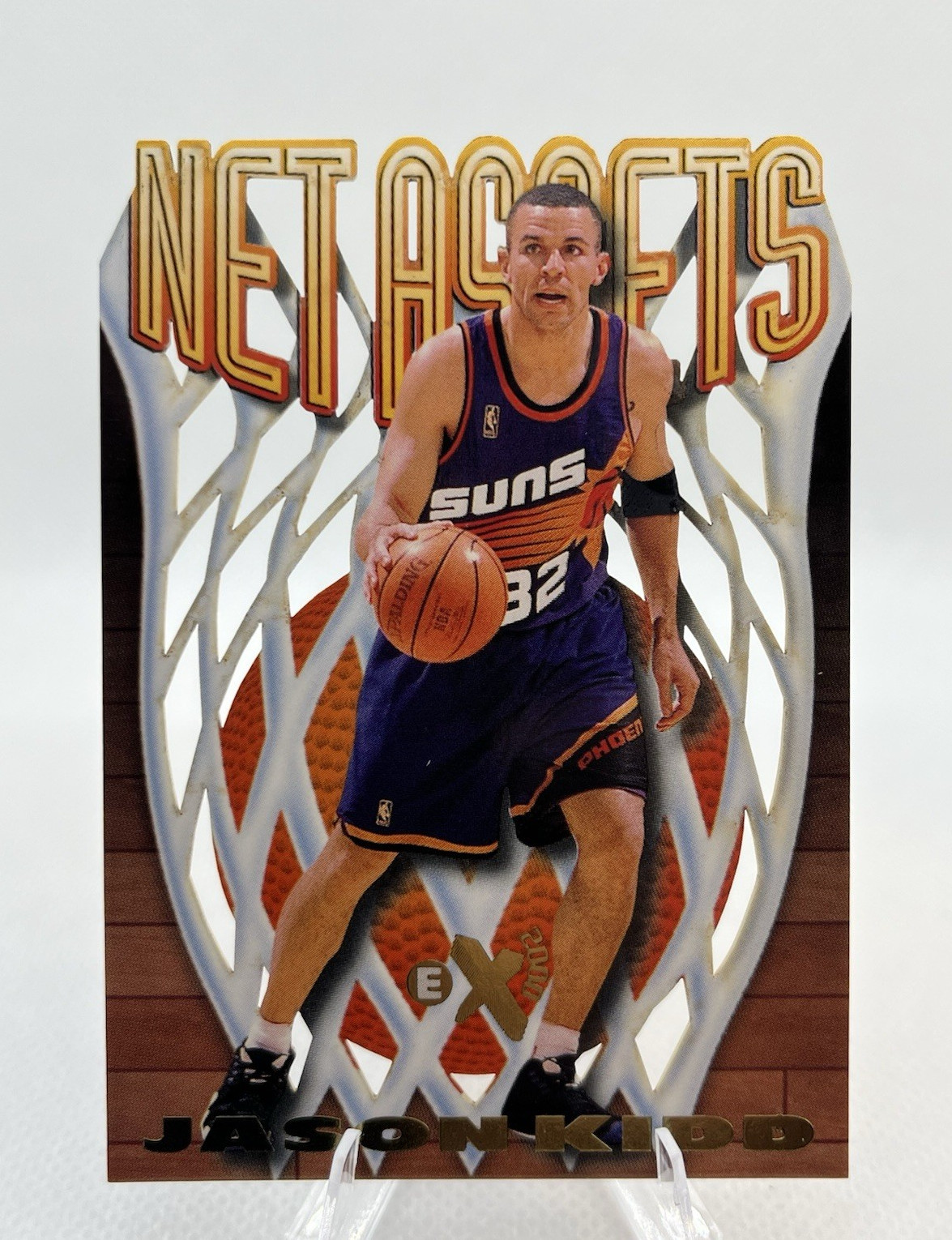 SkyBox E-X2000 Net Assets Jason Kidd #9 Phoenix Suns Insert Basketball 1996-97