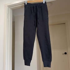 New Balance Women Black SweatPants Logo Embro...