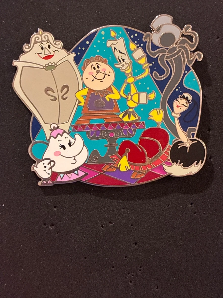 Disney PALS Fifi フィフィ　ピンズ　ピンバッジ　ディズニーストア Disney Pin Supporting Cast Beauty and the Beast, Mrs. Potts, Chip