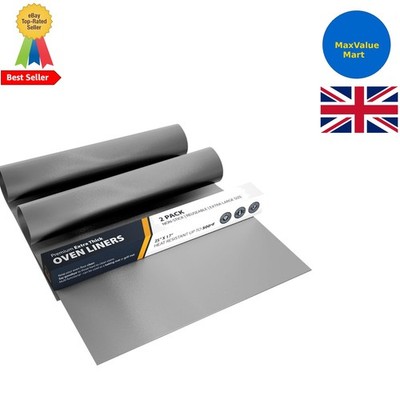 Extra große Antihaft-Ofeneinlagen 2er-Pack - Universal 63,5 x 43 cm Küchenschutz
