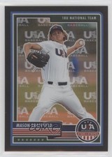2023 USA Baseball Stars & Stripes Team Logo Prizm 7/50 Mason Brassfield #4 0h29
