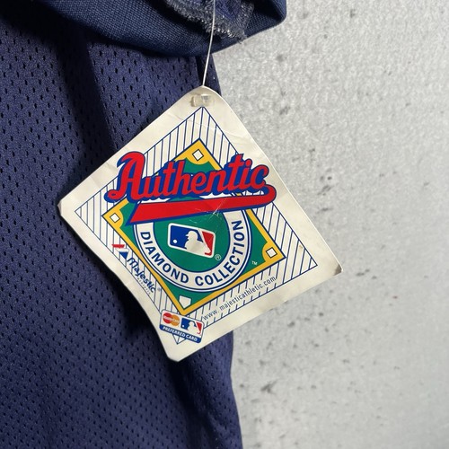 NWT! Majestic New York Yankees 1998 World Series Jersey Adult Medium Blue Mens - Picture 6 of 11