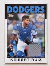 2021 Topps Series 2 Keibert Ruiz 1986 Topps Relic RC #86BR-KR Nationals