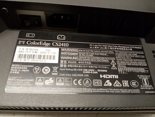 DEFEKT EIZO ColorEdge CS2410 61,1 cm Grafikmonitor ( - Bild 4 von 10