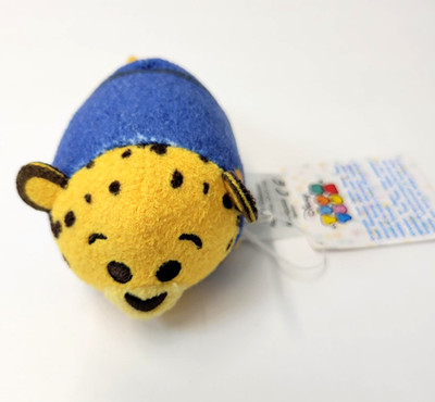 New Disney Tsum Tsum Zootopia Clawhauser Mini Plush Stackable Stuffed Animal Toy