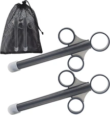 Lube Applicator Syringes with 10Ml Precise Scales, Anal Lube Shooter with Storag