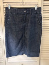 Banana Republic Dark Wash Denim Skirt Size 4