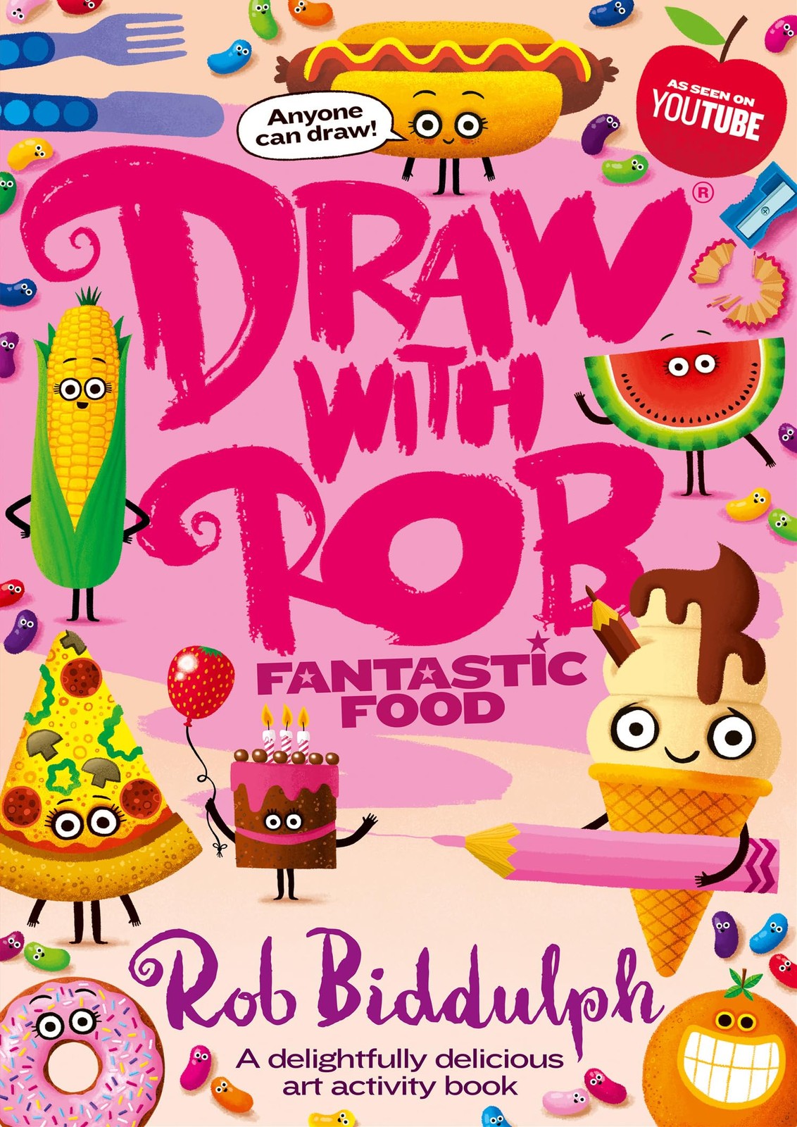 Draw With Rob: Fantastic Food: The brand-new food-themed childre
