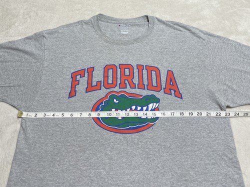 University Florida Gators T Shirt Mens Gray Short Sleeve Champion Authentic NCAA - Bild 4 von 7