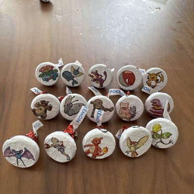 Hersheys Kisses Special Edition - POKEMON  NINTENDO lot Of 15 Rare Fast Shipping