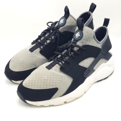 Nike Air Huarache Run Ultra Wolf Grey Black 819685-010 Men s Size 13 Rare 