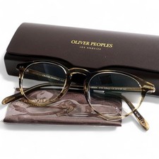 OLIVER PEOPLES Made in Italy Riley Havana Rod Shape Glasses Glasses Sunglasses O