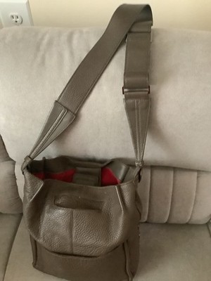 HAMMITT Vintage Crossbody/sholder Bag Leather Olive Color 