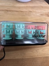 Lock n Roll Rollers Clairol 24 Spoolie Spiral Curlers 20 LG 4 SM TESTED