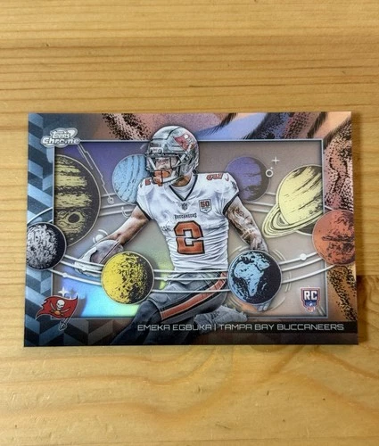 2025 Topps Cosmic Chrome Emeka Egbuka Base (RAW)
