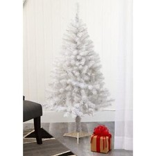 Nearly Natural 6ft. White Artificial Christmas Tree with 680 Bendable Branches