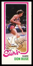 Don Buse Autographed 1980-81 Topps Card #190 Phoenix Suns