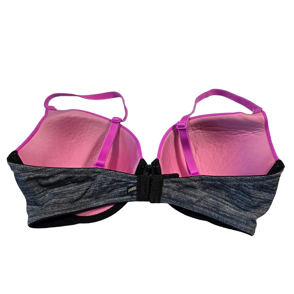 Sujetador ROSA Victorias Secret Wear Everywhere con cable para mujer 36D ligeramente forrado cómodo Foto 2 de 4