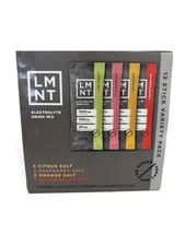 LMNT Electrolytes Drink Mix 12 Stick Variety Pack 4 Flavors Zero Sugar NIB