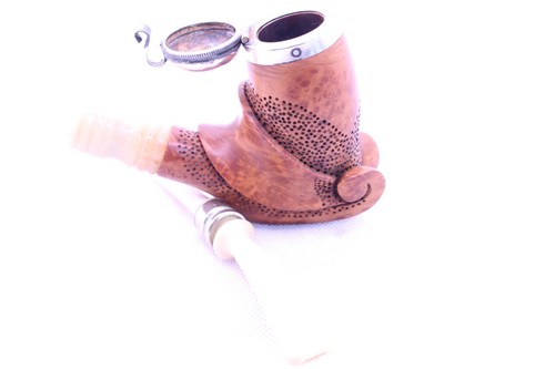 Pfeife Pipe Pipa BUTZ CHOQUIN L'ancienne ohne Filter, Silbermontierung, Rarität - Picture 11 of 15