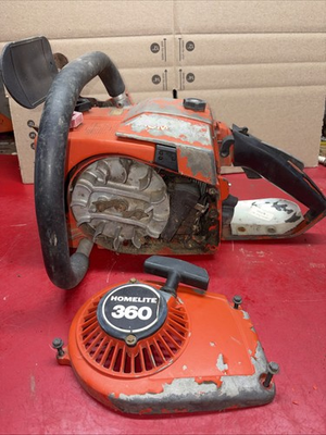 #ad #ad Homelite 360 Vintage Chainsaw For Parts Or Repair. Powerhead Only $100.00