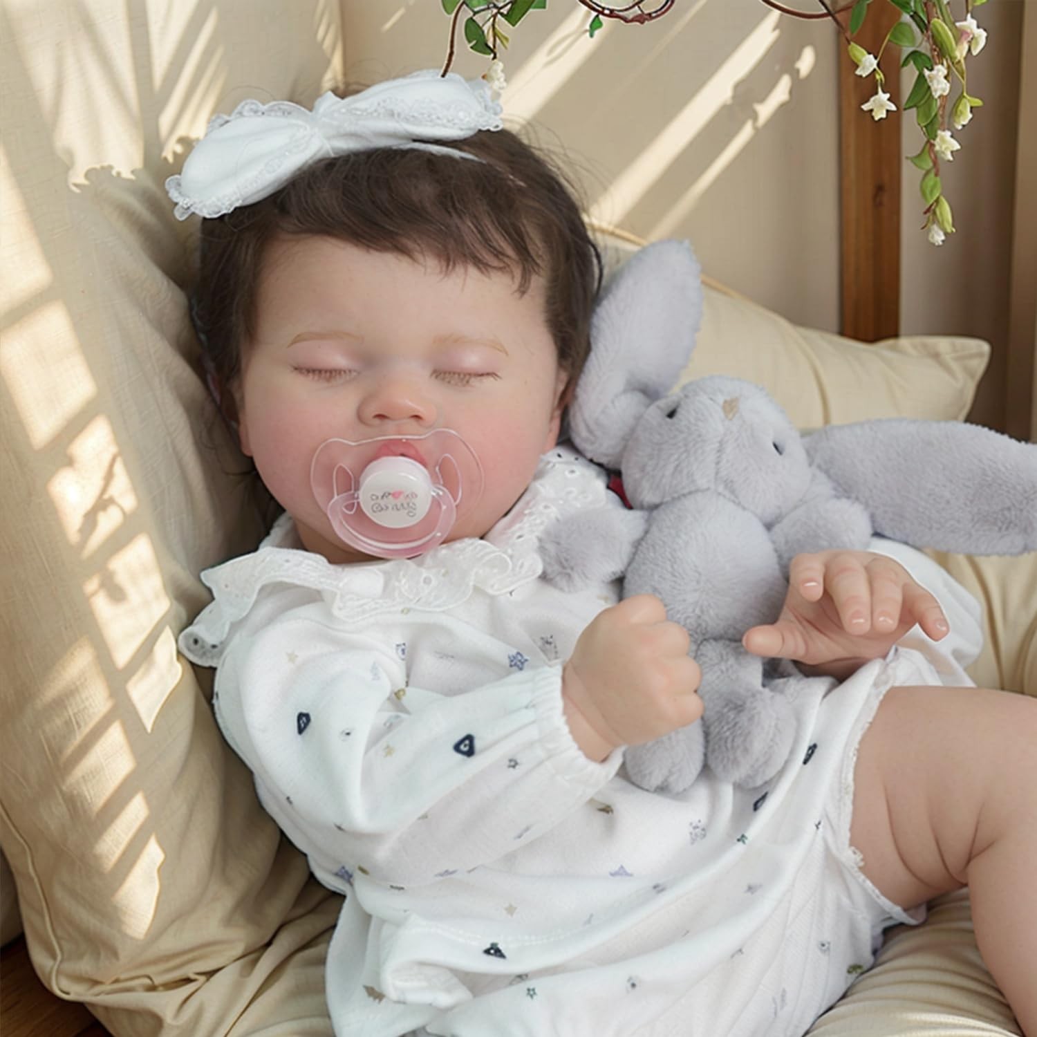 Girl - 20 Inch Realistic Sleeping Newborn Baby Doll,