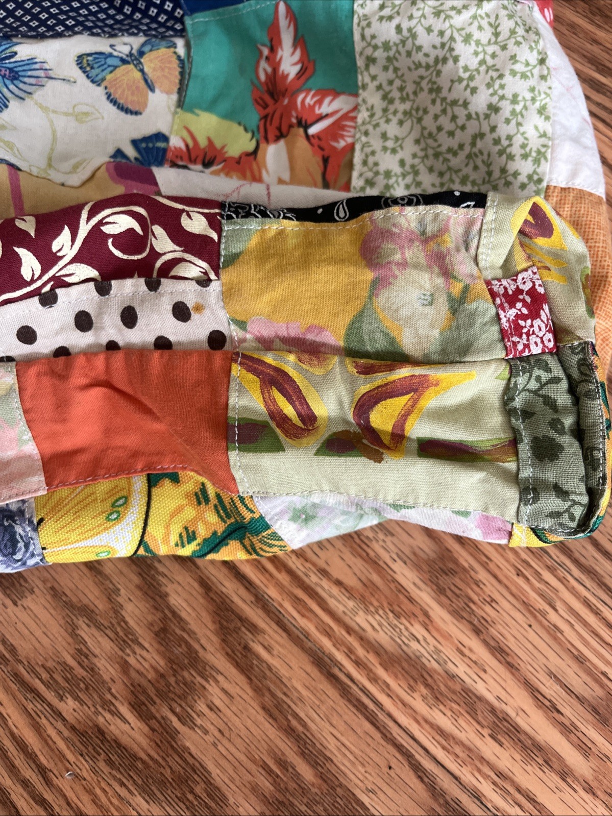 Patchwork Quilted Tote Bag Boho - image 16