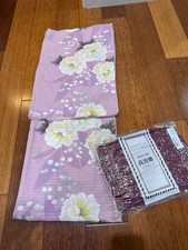 yukata japanese summer kimono with obi