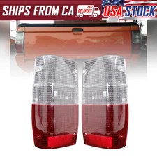 FOR MITSUBISHI MIGHTY MAX 1987-1996 L200 TAIL LIGHT REAR LAMP LENS PICKUP CLEAR