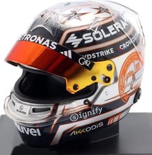 Kimi Antonelli Mercedes F1 Helmet 2025 British GP in 1/5 scale by Spark