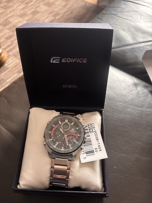 Casio Edifice ECB-900DB-1AER Bluetooth Herren Uhr - Schwarz/Silber