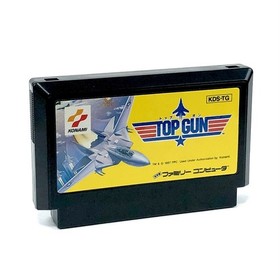 [] Famicom Top Gun Comes with box theory, flyer, and character card Operation