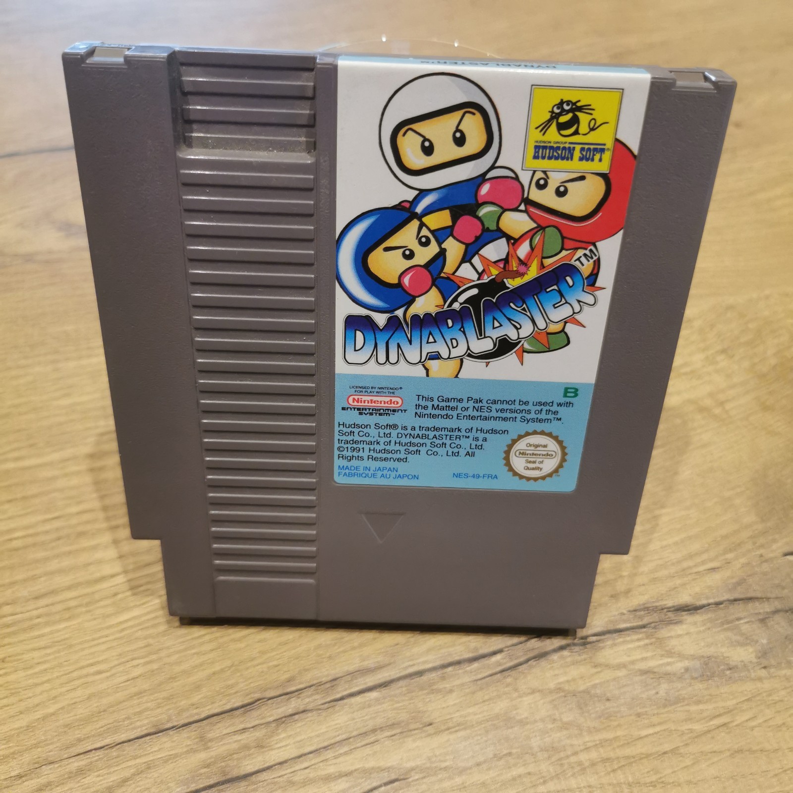 DYNABLASTER / Nintendo NES / PAL B /  VERSION NES -49-FRA