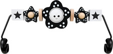 Baby Bouncer Toy Bar Wooden Child-Friendly Materials Compatible with Balance