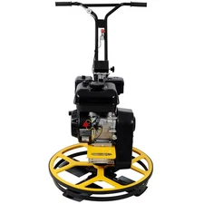 Power Trowel 22.5" 7HP Gas Walk-Behind with Float Pan Concrete Finisher
