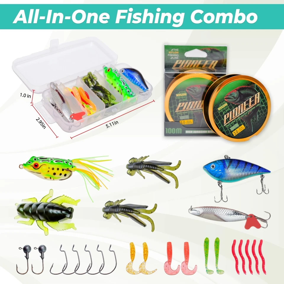 Combo de caña de pescar telescópica y carrete, paquete de 2 viajes de fibra de carbono de 5,9 pies 6,89 pies... Foto 4 de 4