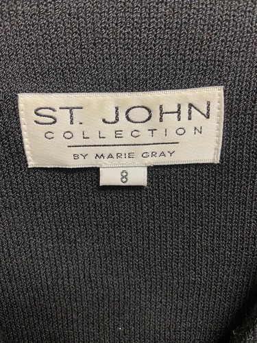 NWOT ST JOHN RICH FANCY LOOKING WOMEN CARDIGAN SIZE 8 - Picture 5 of 6