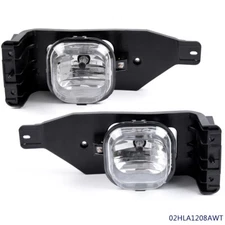 2 Pcs Replace Bumper Fog Lights Lamp Fit for Ford 05-07 F-250 F-350 05 Excursion