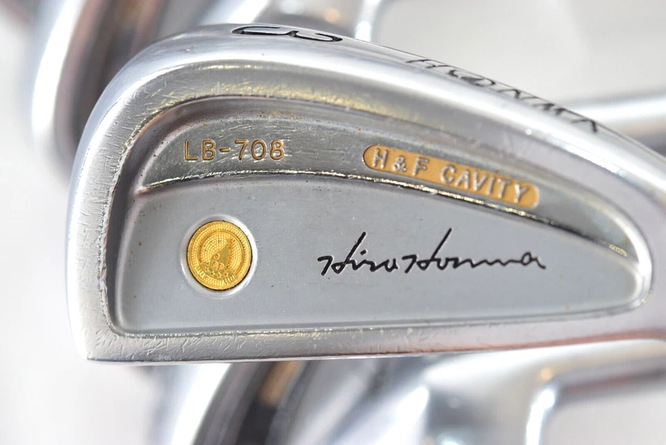 [Rare 4Star GP] Honma LB-708 H&F 3-4-5-6-7-8-9-10-11-S 10pcs RH Irons R-1 LB708 - Image 3 of 4