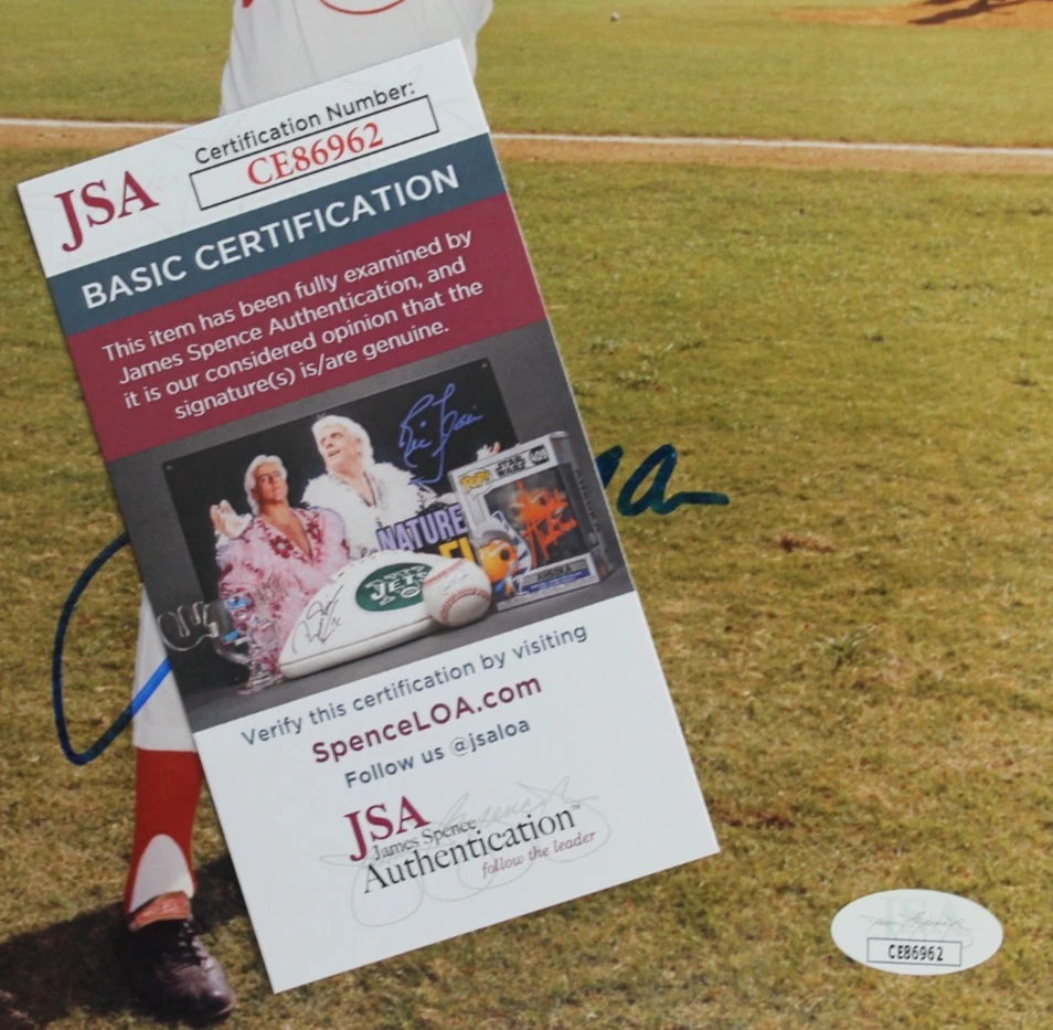 Joe Morgan (d.2020) Cincinnati Reds HOF Autographed Signed 8x10 Photo JSA COA - Image 4 of 4