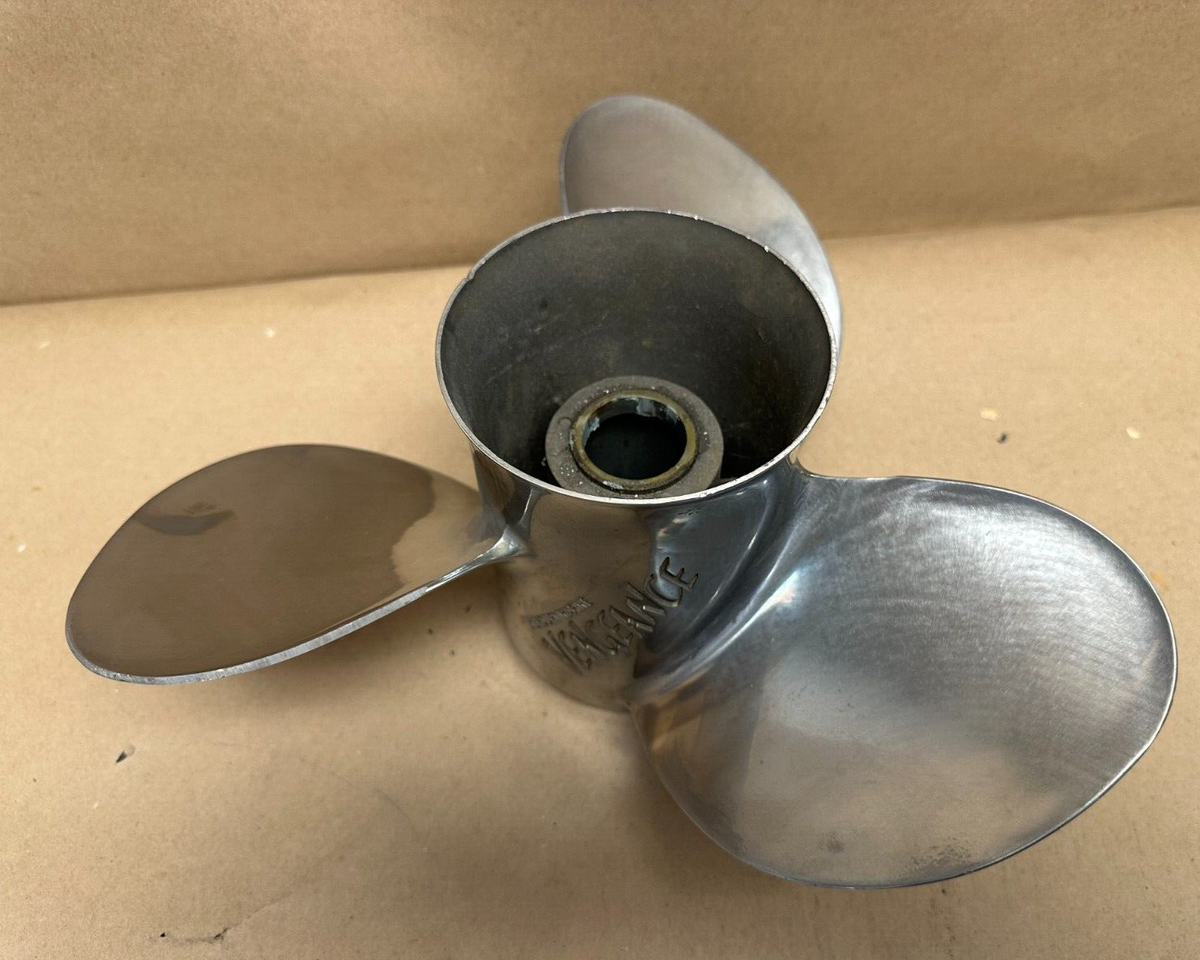 Used OEM Mercury Vengeance 14 1/2 X 17 Stainless Outboard