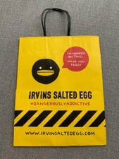 Brand New irvins salted egg Paper Bag for cheap sale *Free Post