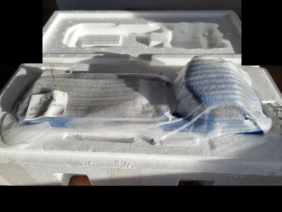 CMC M-036 Mercedes Benz Renntransporter 1954 Blaues Wunder OVP* 1:18 wie neu - Bild 2 von 4